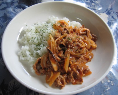 ポークストロガノフ