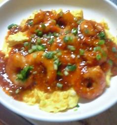 えびちりおむれつ