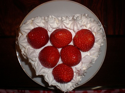 いちごのケーキ