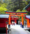 （写真7）九頭龍神社新宮は、足の湖畔の箱根神社の境内にあります。