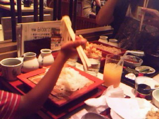 高島屋でおそば