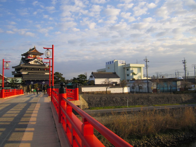 清州城と新幹線