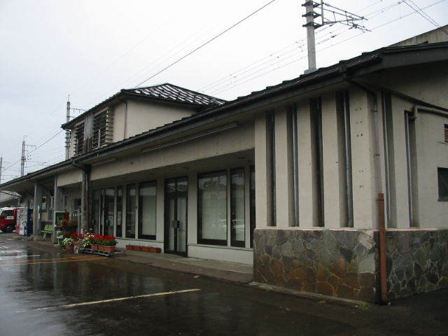 浦川原駅跡