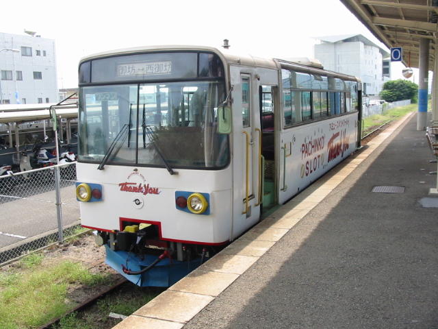 紀州鉄道のレールバス