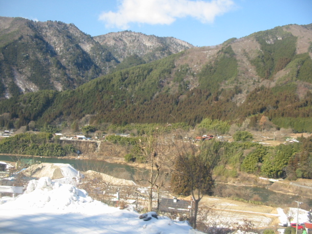 木曽路の景色