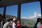 登山電車中