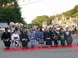 宵まつりのオープニングセレモニー