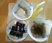 9/14の離乳食　一回目