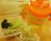 8/11の離乳食　午後