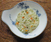 8/5の離乳食　午後