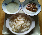 10/7の離乳食　朝食