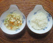 8/1の離乳食　午後