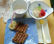 8/23の離乳食　一回目