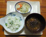 9/29の離乳食　夕食