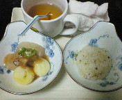 8/21の離乳食　午後