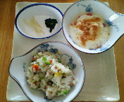 10/9の離乳食　昼食