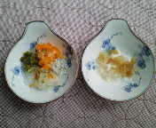 6/14の離乳食　午後