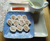 8/25の離乳食　一回目