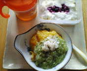 9/29の離乳食　昼食