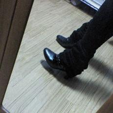 マリリンの裾ニットレギンス