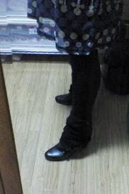 マリリンの裾ニットレギンス