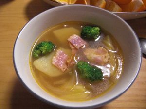 カレー風味♪野菜スープ