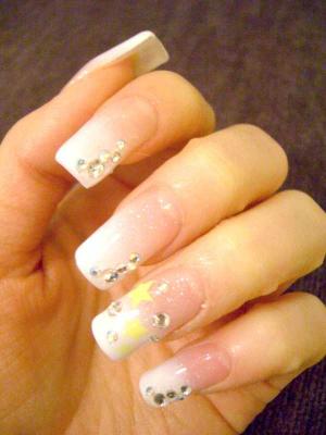 2007.04.06 エアーで星ネイル 2