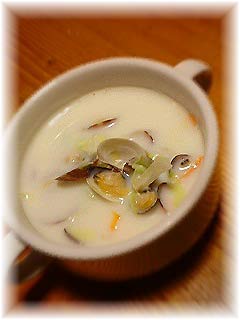 クラムチャウダー