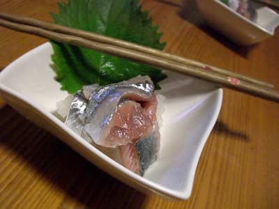 秋刀魚刺身