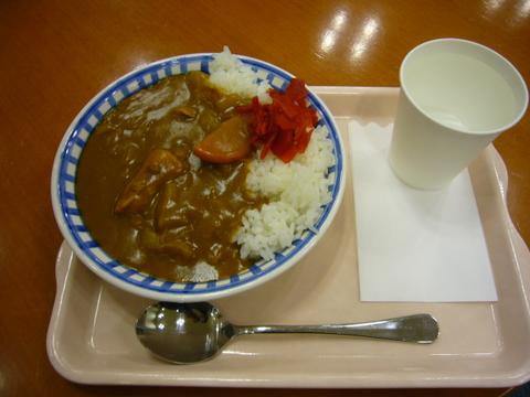 東横夕食カレー