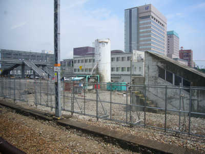 旧富山港線ホーム