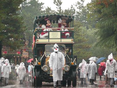 ガイドにないパレード