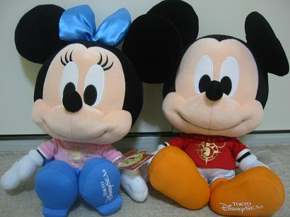 ７月２０日ミッキー＆ミニーゲット