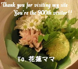 present for 900th visitor
