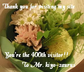present for 400th visitor