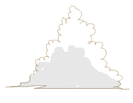 モコモコ入道雲♪