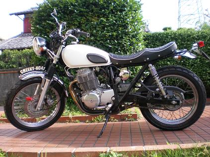 汎用 ショート リア フェンダー ステンレス SR400 CB400SS GN125