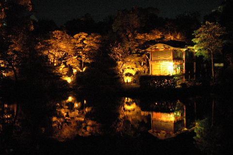 船屋形の夜景