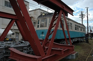 旧舞子路線橋橋桁と２０６号