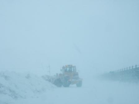 頑張れ除雪車