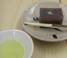 煎茶＆ようかん