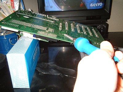 コンデンサ交換　実践