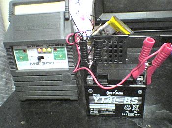 バッテリー充電