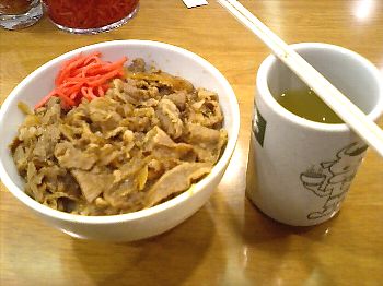 なか卯　牛丼