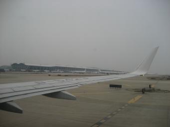 上海空港到着
