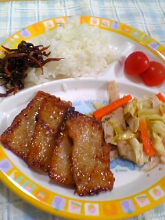 おからこんにゃく焼肉