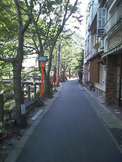 城崎　木屋町通り