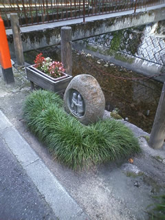 城崎　木屋町通り　道祖神　１