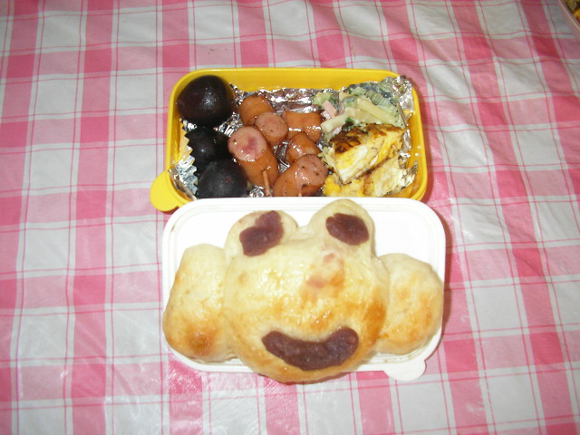 お弁当　かに.JPG