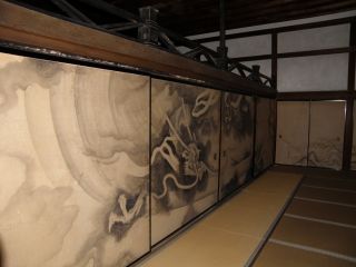 竜安寺の襖絵
